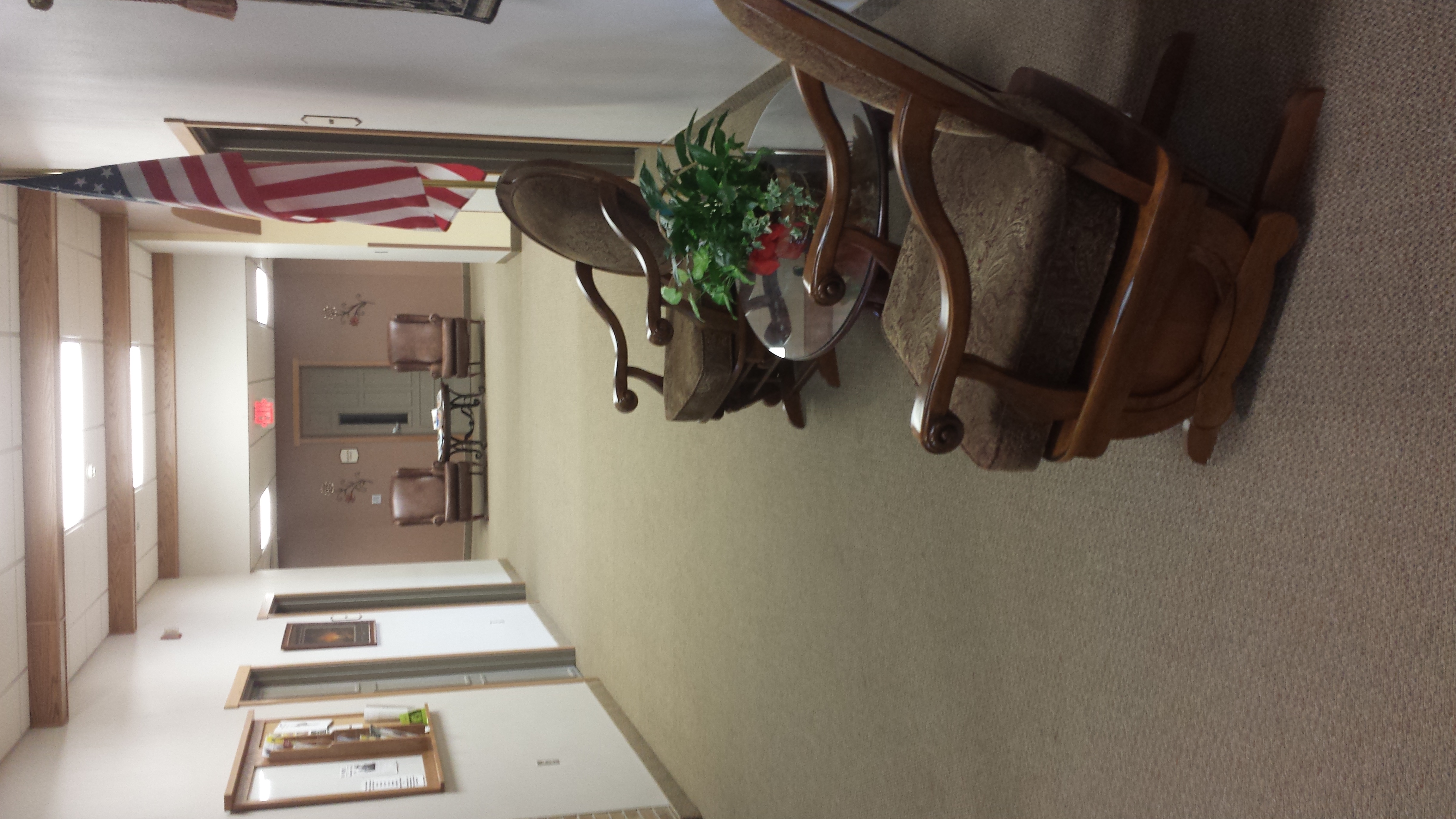 Lakeview Assisted Living hallway